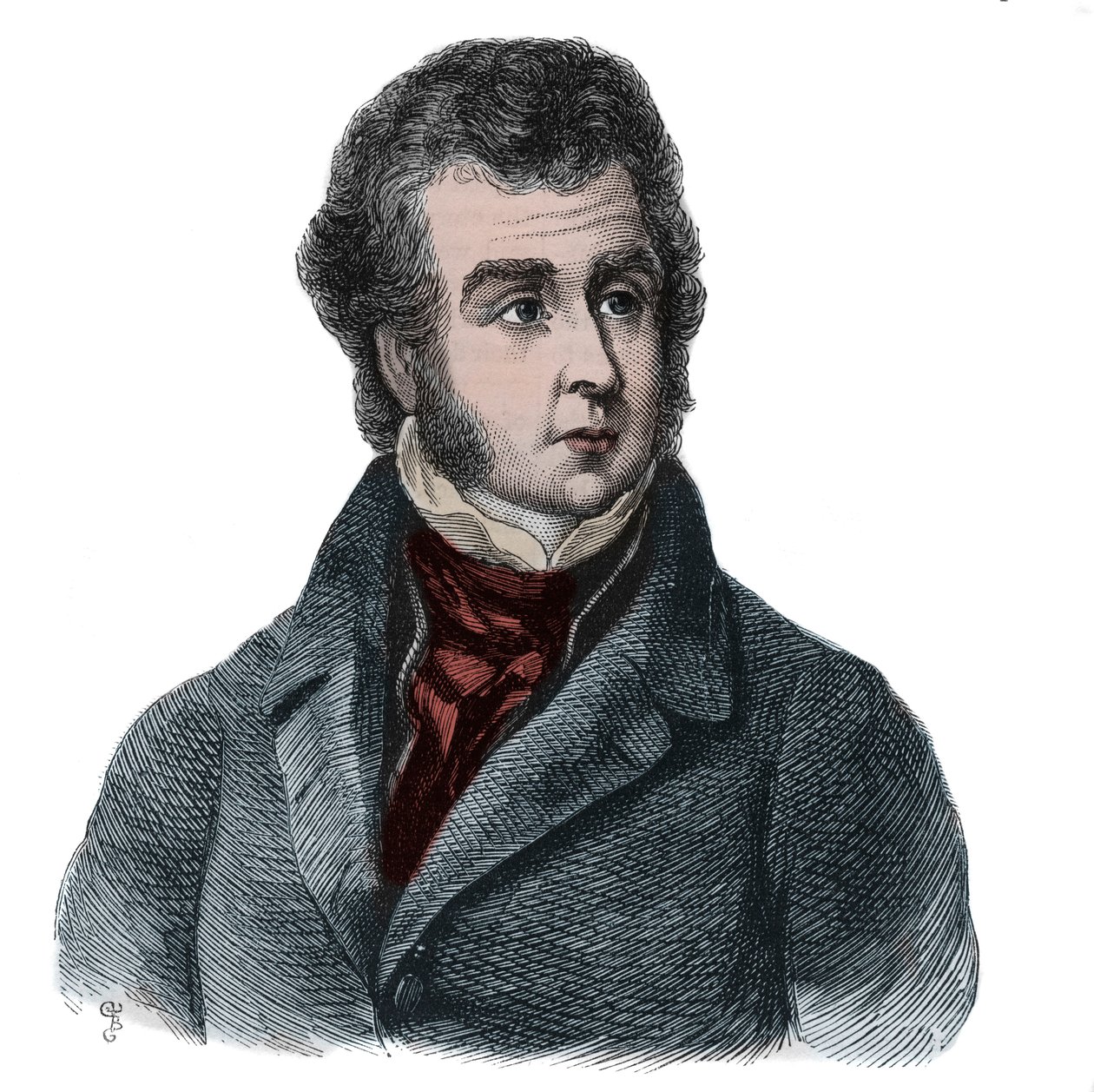 Ebenezer Elliot (1781-1849) Engelsk digter - gravering af Unknown artist