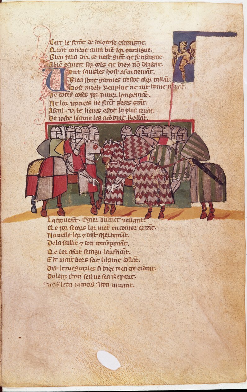 Indrejse til Spanien (miniature af Unknown artist
