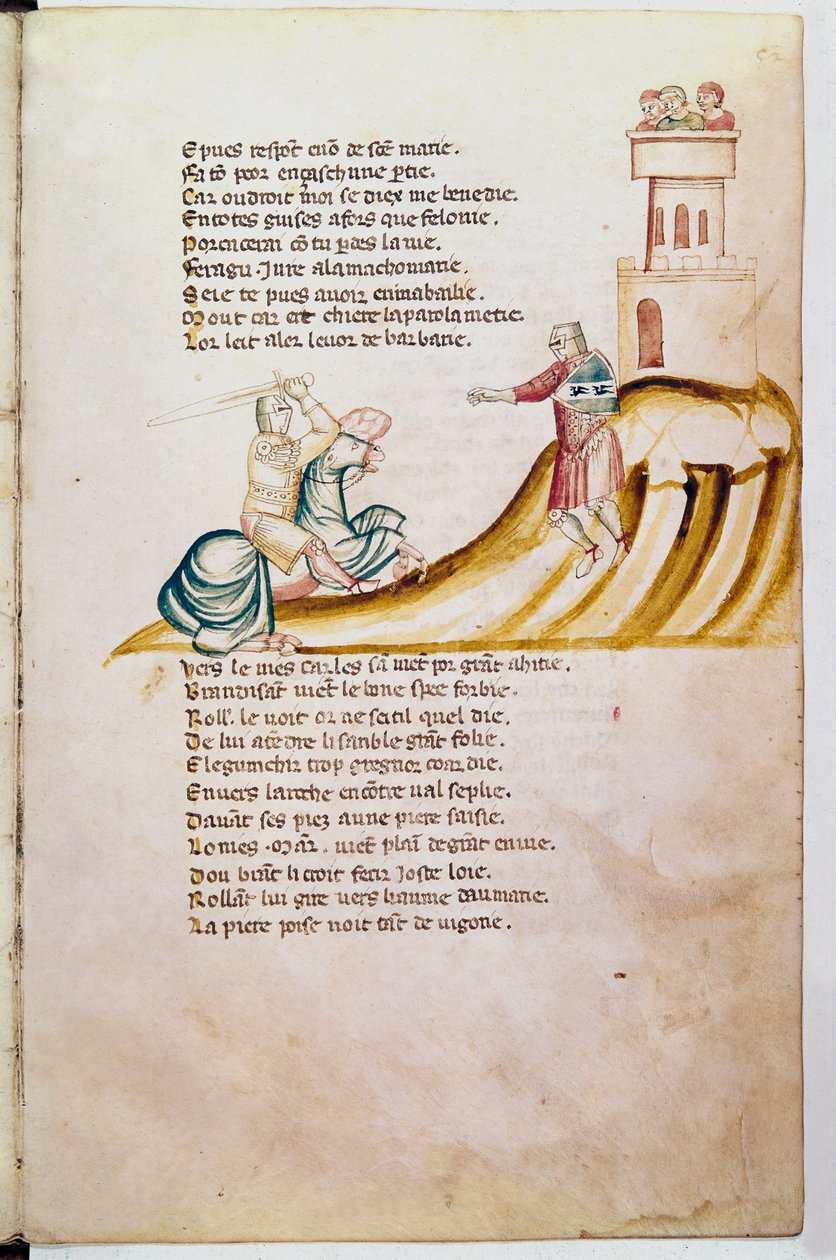 Indrejse til Spanien (miniature af Unknown artist