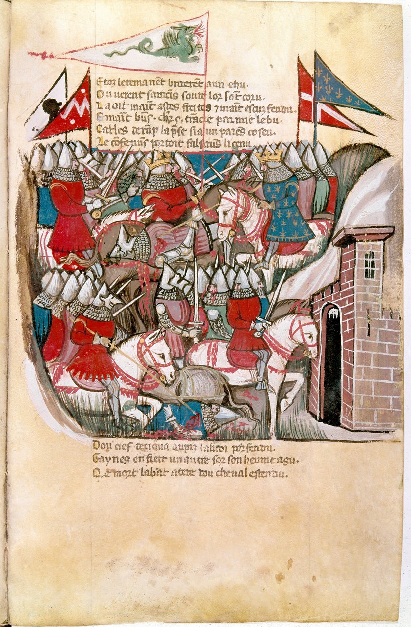 Indrejse til Spanien (miniature af Unknown artist