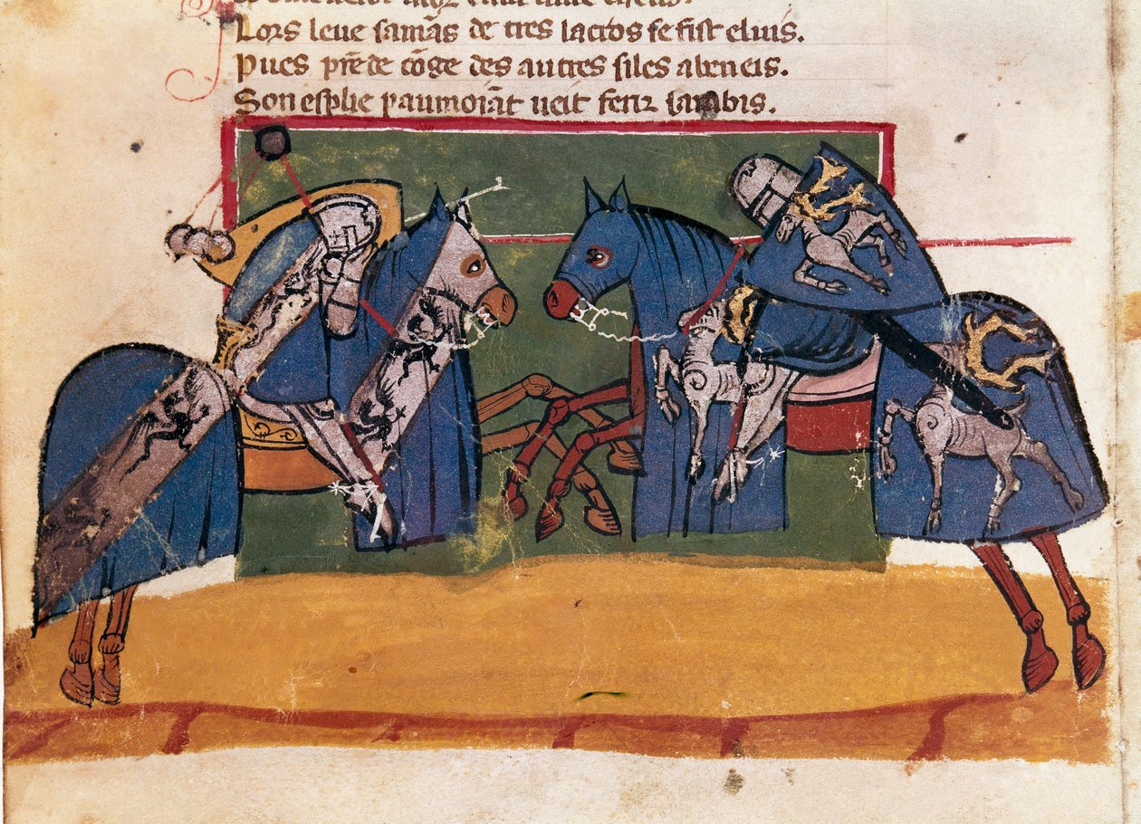 Indrejse til Spanien (miniature af Unknown artist