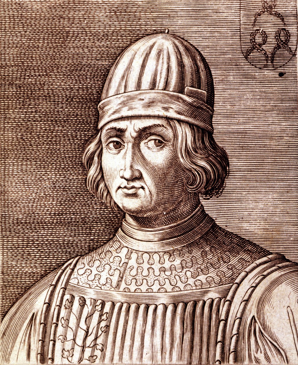 Erasmo da Narni, kaldet Gattamelata Condottiere italiensk (Narni, v. 1370 i Padua af Unknown artist