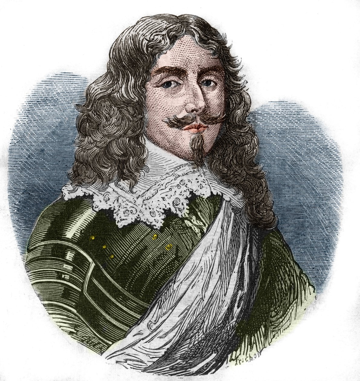 Francois de Bassompierre. Marskal af Frankrig (1579 - 1646). af Unknown artist
