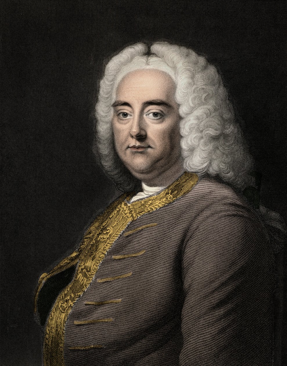 George Frideric Handel (George Frederick Handel, Georg Friedrich Handel) af Unknown artist