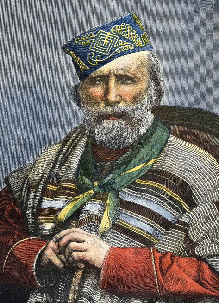 Giuseppe Garibaldi (1807-1882) af Unknown artist