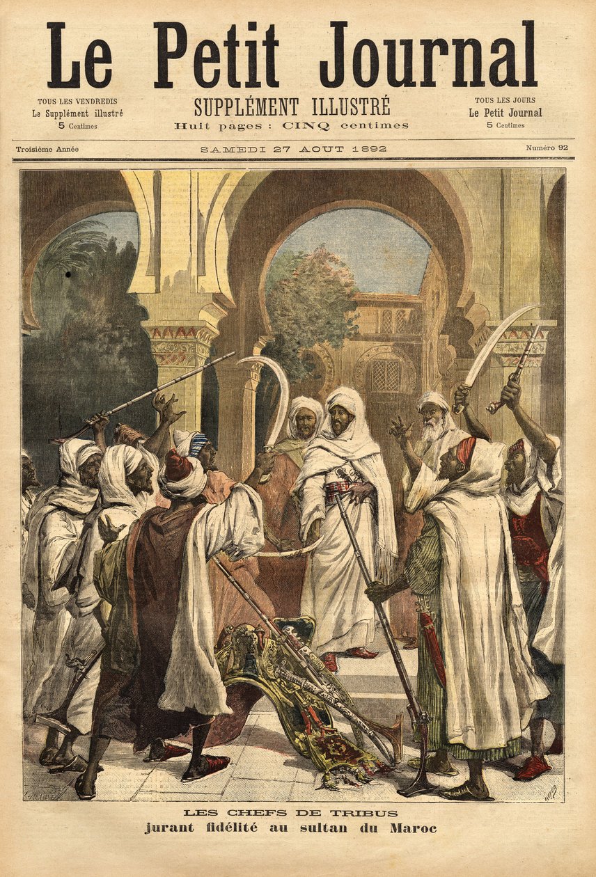 Hassan I ( Moulay Hassan af Unknown artist