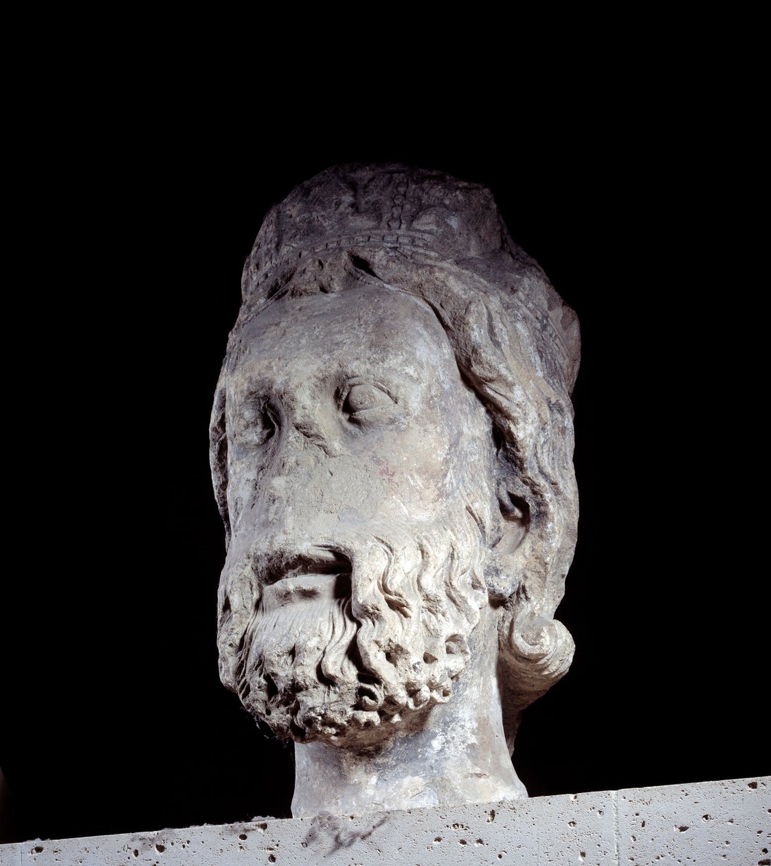 Leder af Judas konge fra katedralen Notre Dame de Paris. Omkring 1220-1230 Paris, Nationalmuseet for middelalderen, Thermes de Cluny af Unknown artist