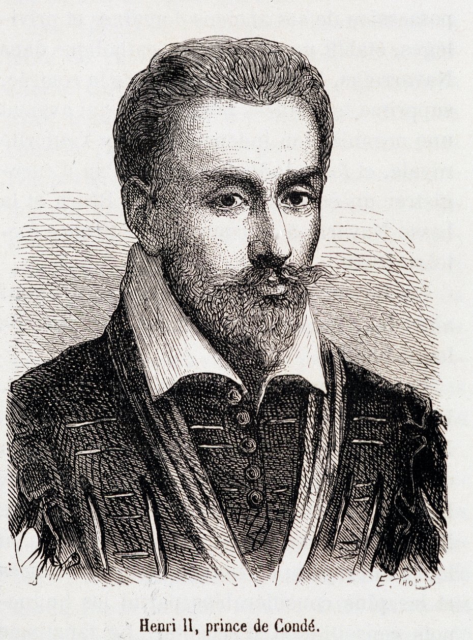 Henrik II af Bourbon (1588 - 1646) Prins af Conde. af Unknown artist