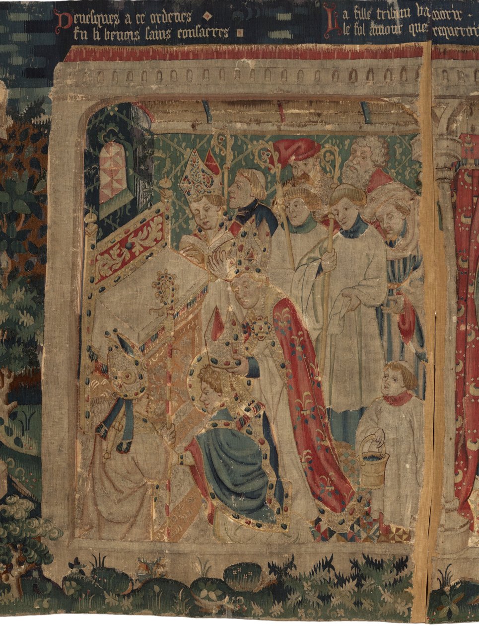 Historien om Saint Piat og Saint Eleuthère af Unknown artist