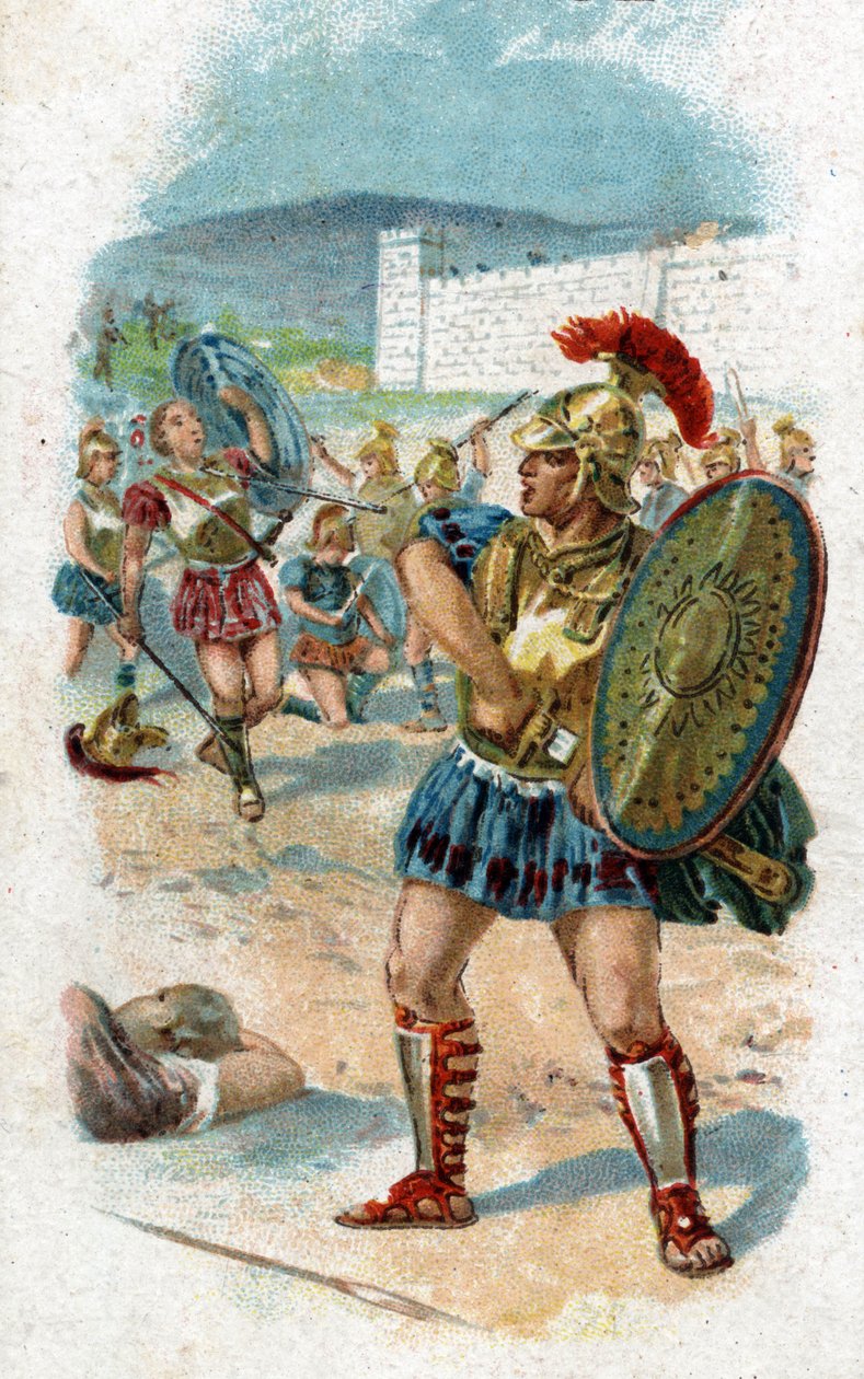 Historien om livet af Achilles, legendariske helte fra den trojanske krig: Patroclus får tilladelse fra Achilles til at redde grækerne ved at bære hans våben. Han bliver dræbt af Hector, som tager Achilles
