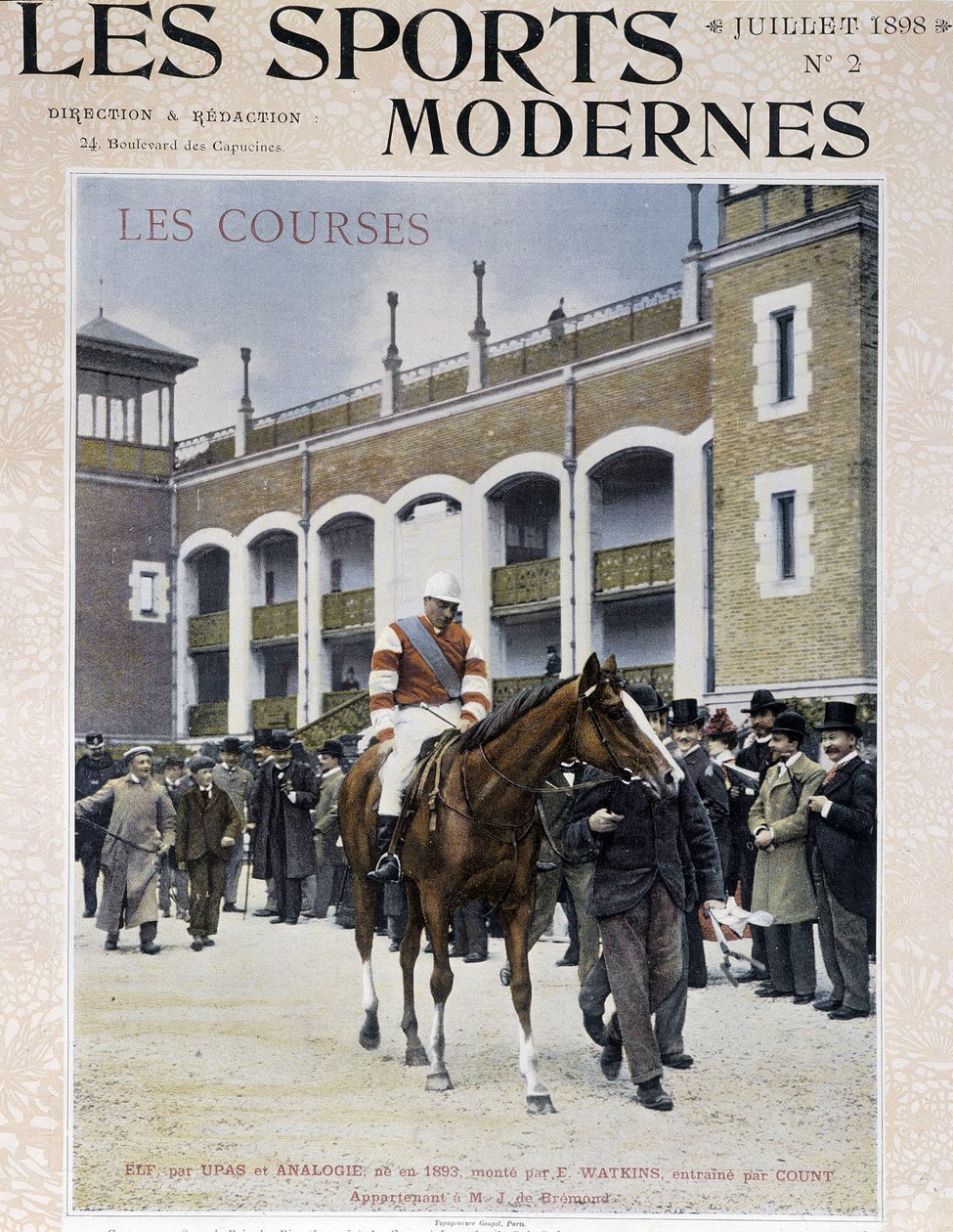 Ridning: væddeløb - i "" moderne sport"" af Unknown artist