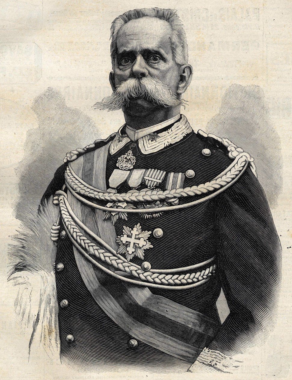 Humbert I (1844-1900), konge af Italien. af Unknown artist