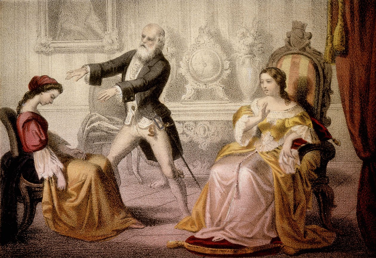 Hypnose scene af Unknown artist