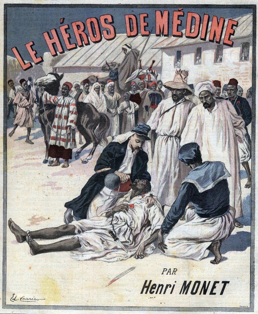 Illustration til "The Heroes of Medicine" af Henri Monet i "Le journal des voyages"" fra 1898 af Unknown artist