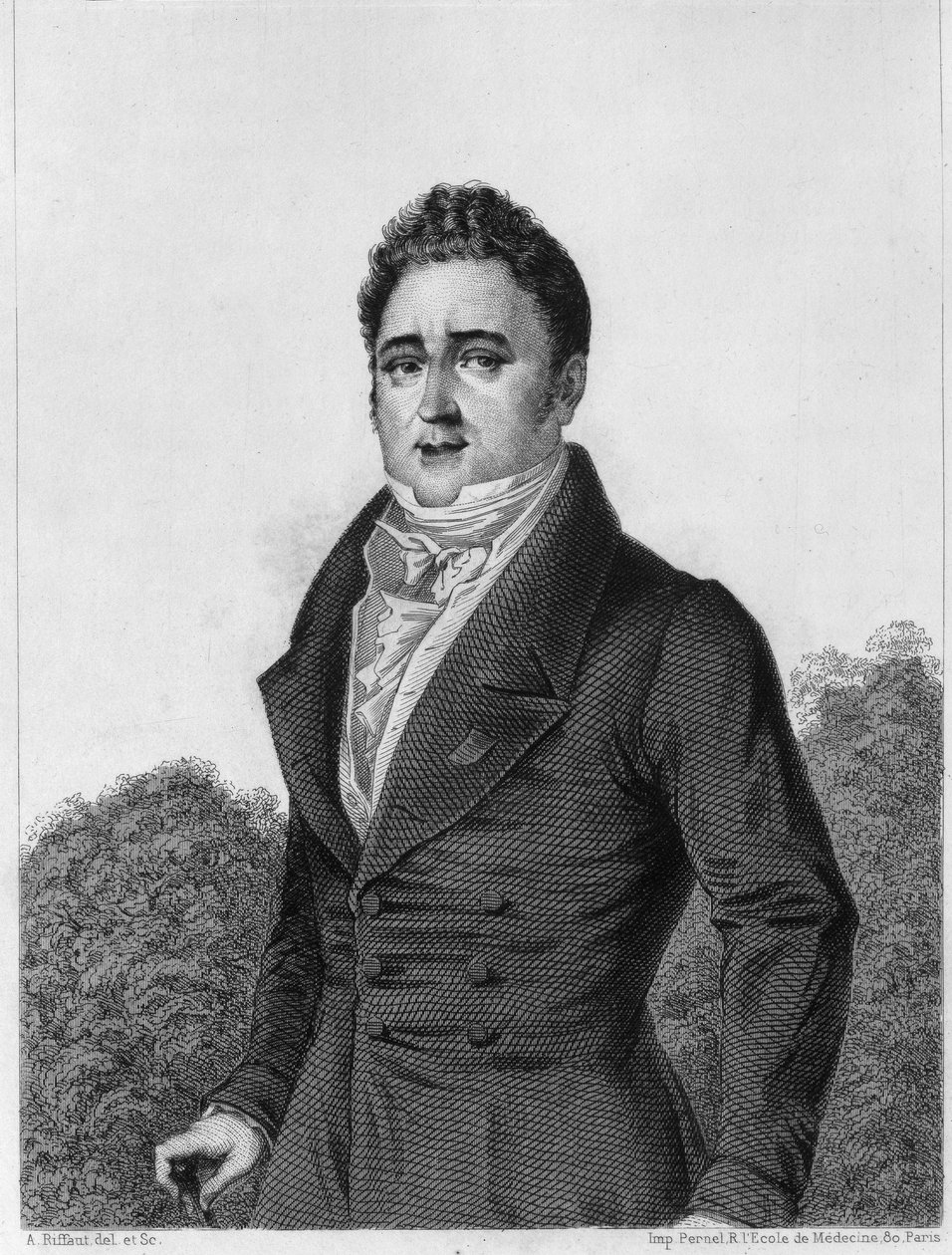 Jacques Lafitte (1767-1844), fransk bankmand og politiker - indgravering i "Historien om Louis Philippes politiske og private liv" af Unknown artist