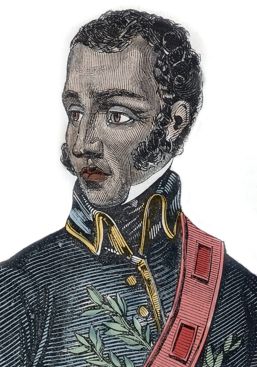 Jean-Pierre Boyer, Haitis præsident fra 1818 til 1843 - Jean Pierre Boyer (1776-1850) haitisk politiker - af Unknown artist