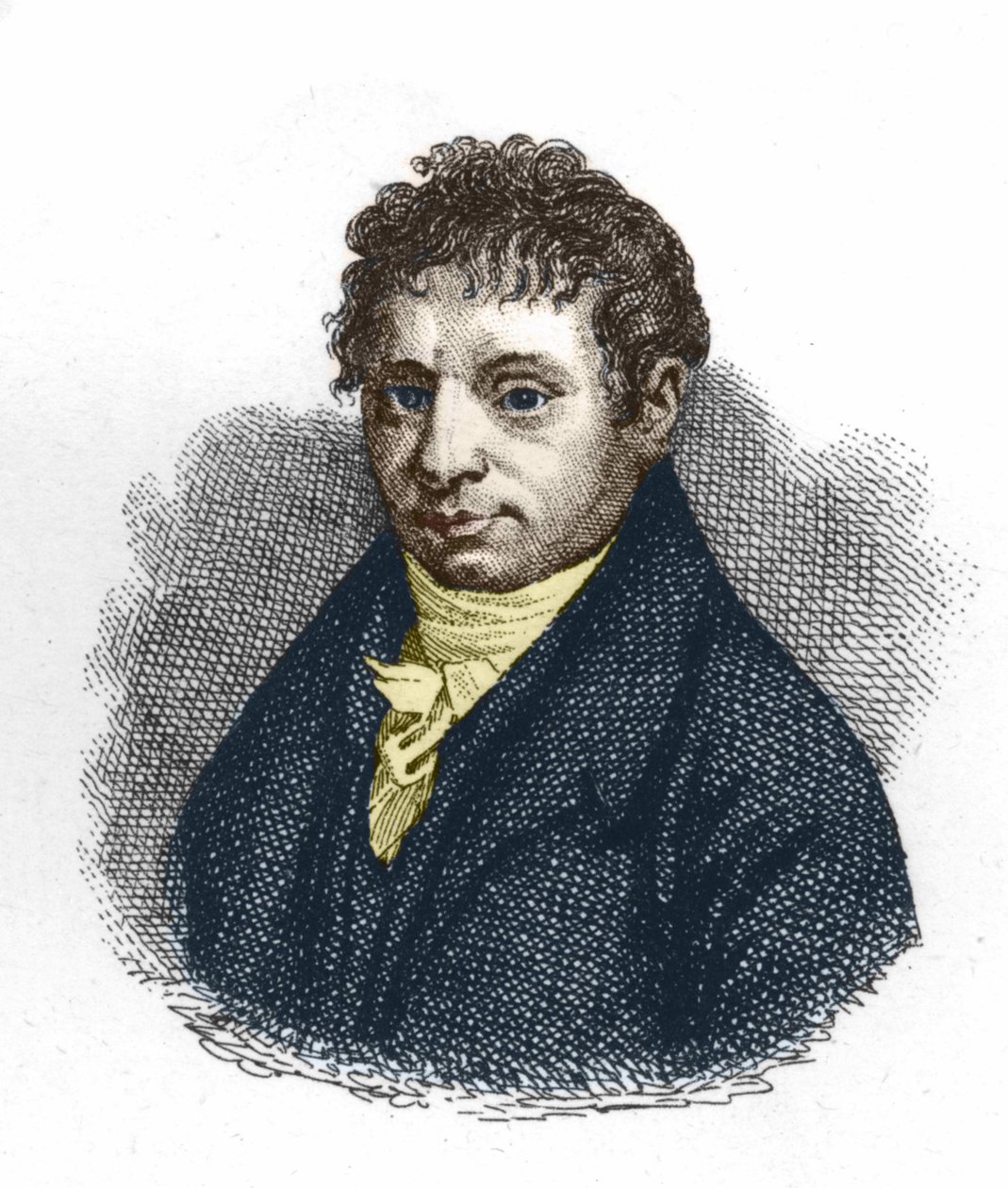 Jean Baptiste (Jean-Baptiste) Say (1767 - 1832), fransk økonom og industrimand. af Unknown artist