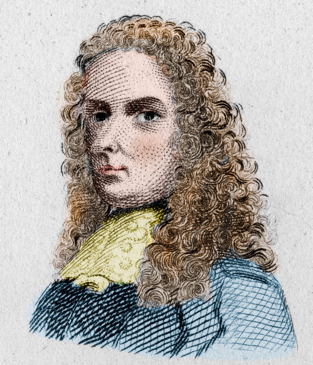 Jean Dominique Cassini (1625-1712), fransk astronom. af Unknown artist