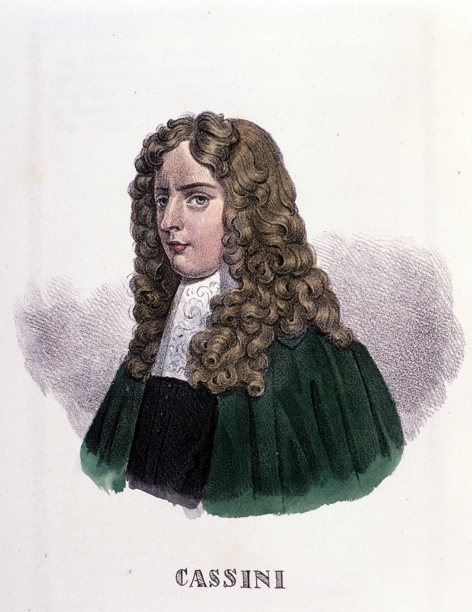 Jean Dominique Cassini (1625-1712), fransk astronom. af Unknown artist