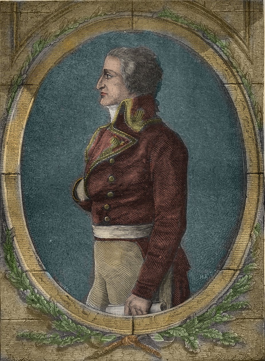 Jean Jacques Regis (Jean-Jacques-Regis) de Cambaceres (1753-1824)) Fransk politiker - Portræt af Jean-Jacques Regis de Cambaceres af Unknown artist