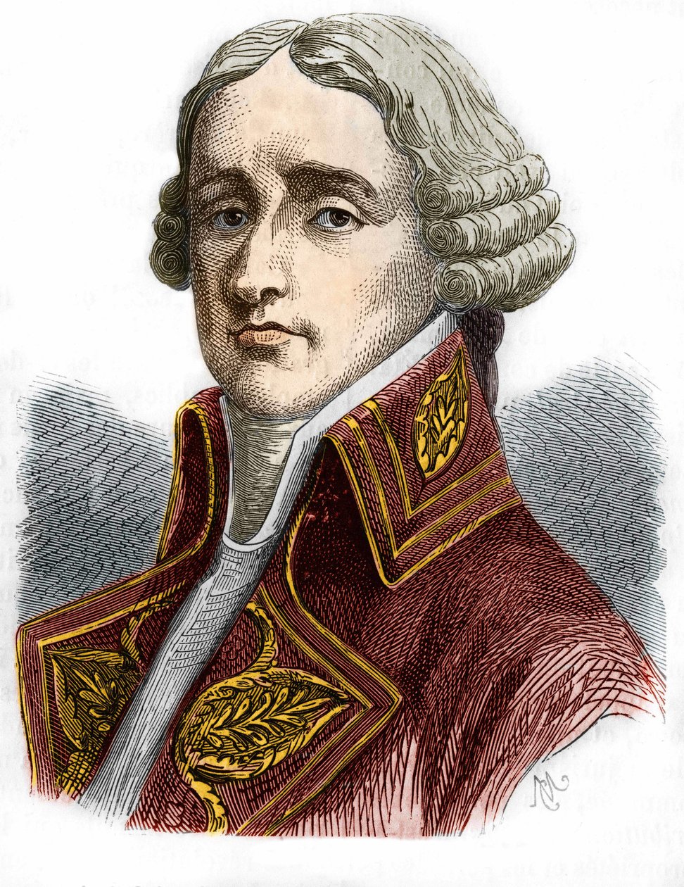 Jean Jacques Regis de Cambaceres (1753-1824), fransk advokat og politiker. af Unknown artist