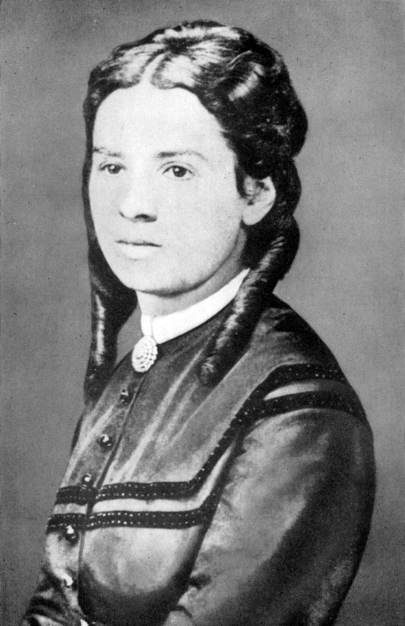 Jenny Marx, ca. 1868 af Unknown