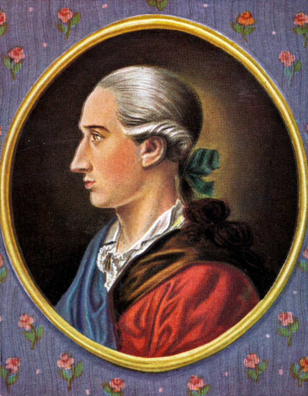 Johann Wolfgang von Goethe af Unknown artist