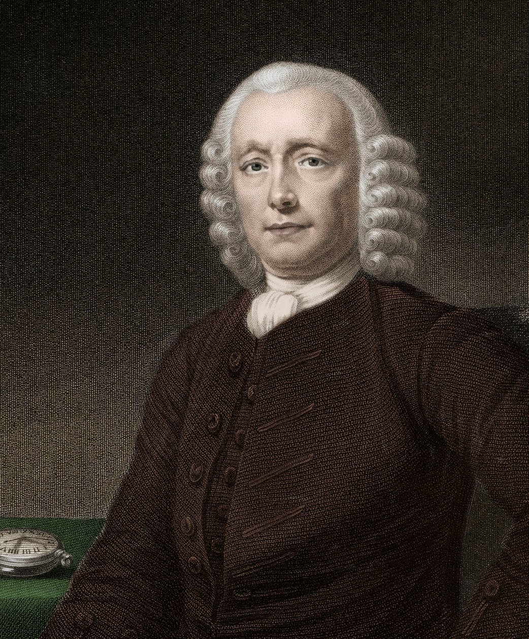 John Harrison 1693-1776 - gravering - 1800-tallet af Unknown artist