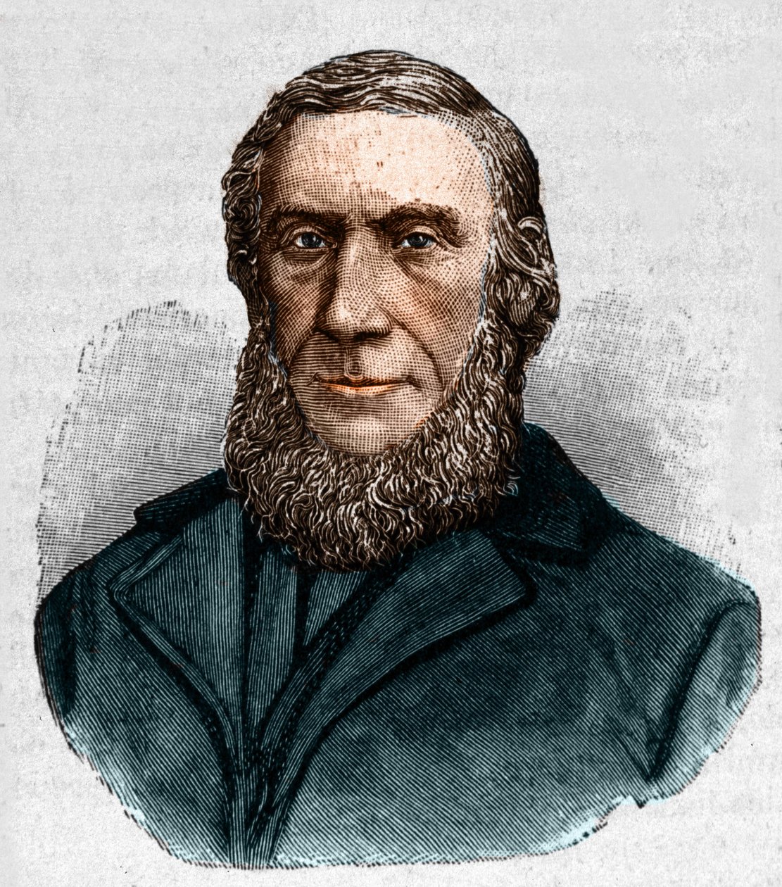 John Tyndall (1820-1893). irsk fysiker. af Unknown artist