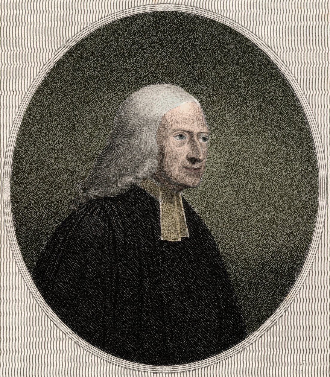 John Wesley 1703-1791 - stik - 1800-tallet af Unknown artist
