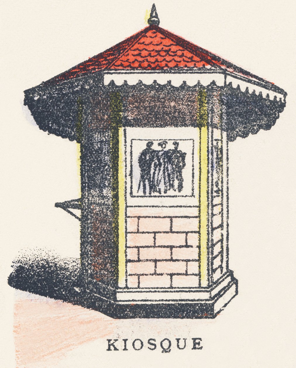 K: kiosk af Unknown artist
