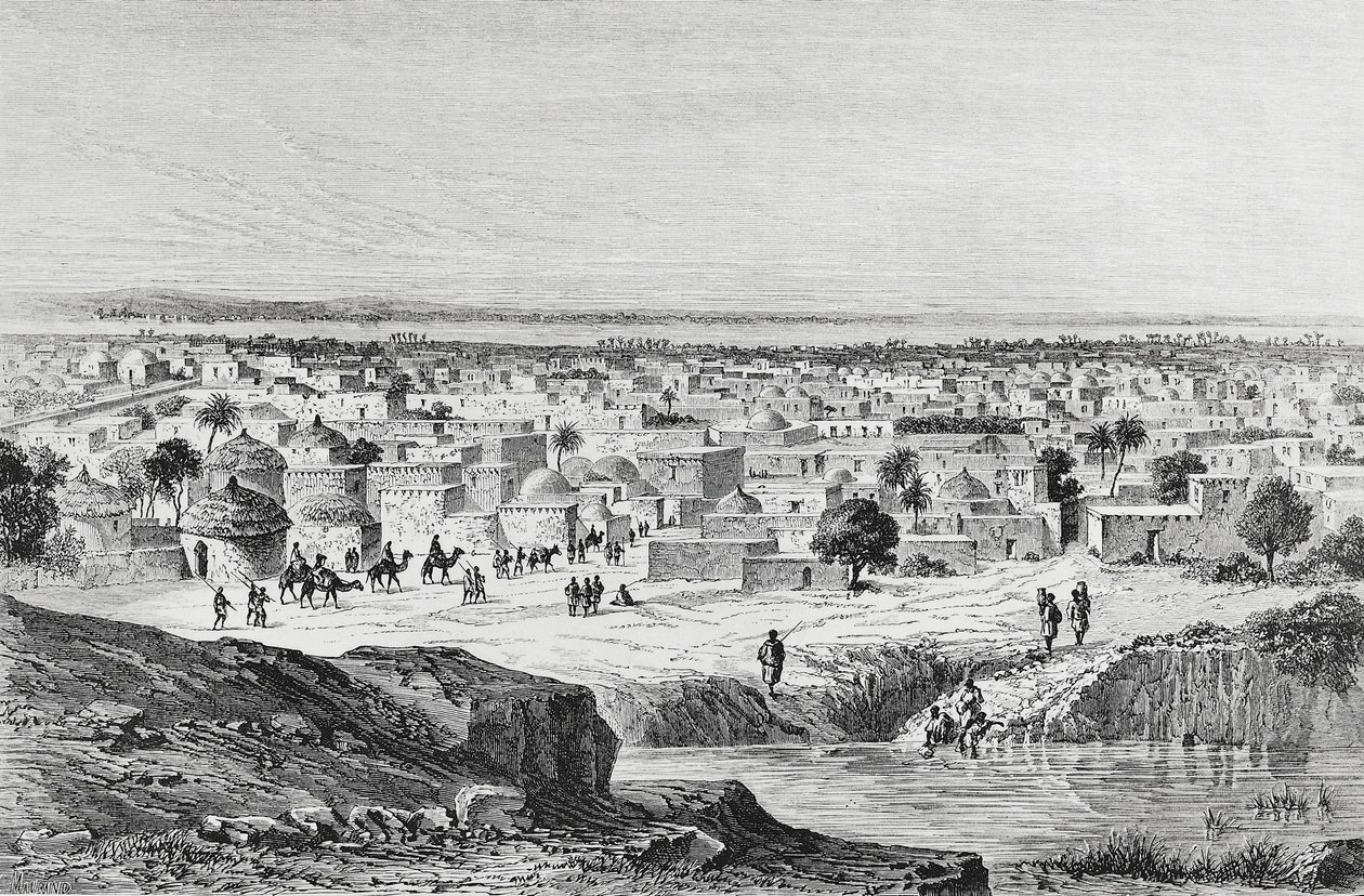 Kano by, Nigeria af Unknown artist