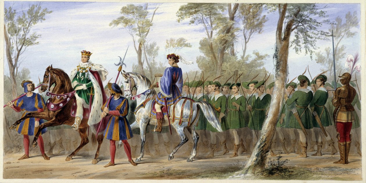 King Charles William Vane - i "" Knight of England" af J. Whatman, red. T. M