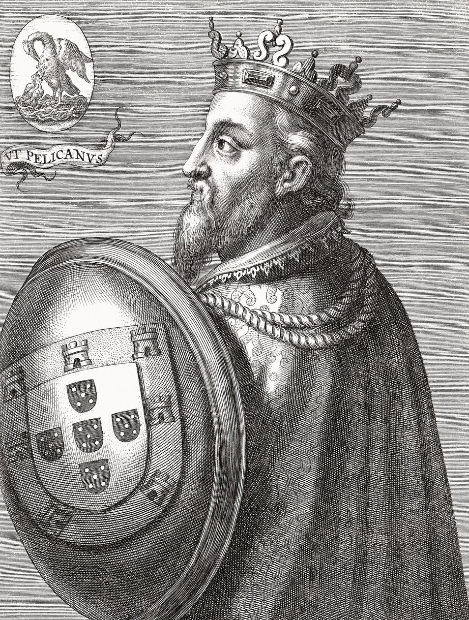Kong John II af Portugal. João II. Portræt. af Unknown artist