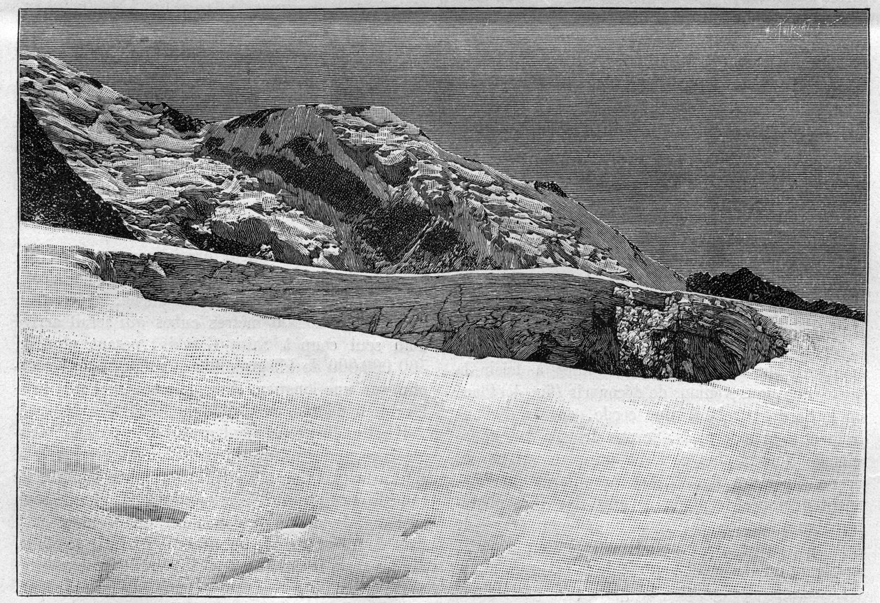 Saint-Gervais-katastrofen (Saint Gervais) eller Tete Rousse-gletsjerkatastrofen (departement af Haute-Savoie) (12.-13. juli 1892) - Cirque d