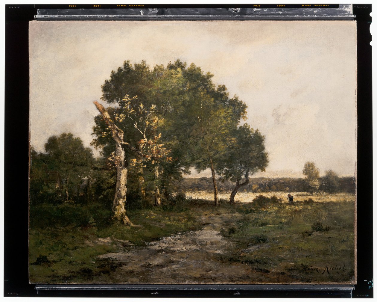 Maisema, noin 1800-luku (öljy kankaalle) af Unknown artist