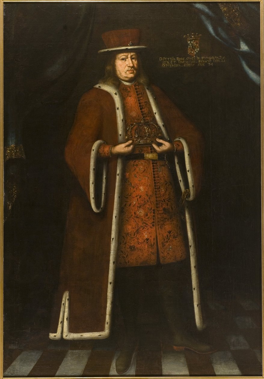 Grev Per (Pierre) Brahe, kaldet den Yngre, Portræt af Grev Per Brahe den Yngre (1602-1680), Anonym . olie på lærred af Unknown artist