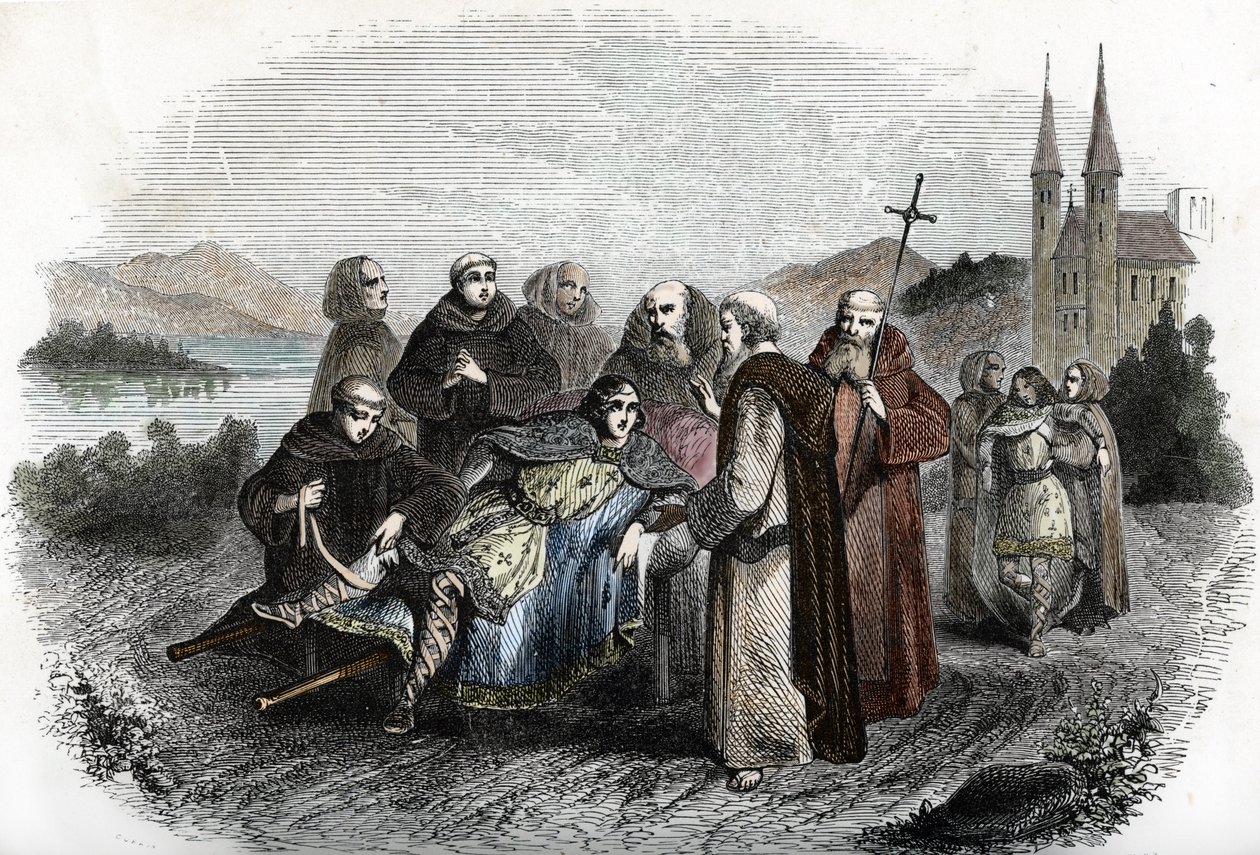 Legende des enerves de Jumieges: Merovingerkongen Clovis II