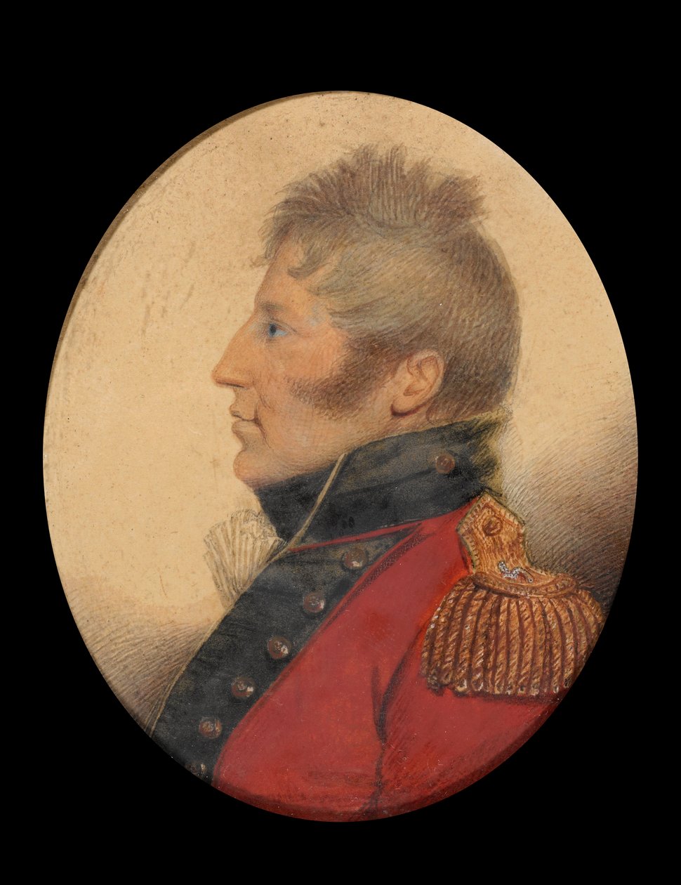 Oberstløjtnant Charles McCarthy, Royal African Corps, 1812 ca af Unknown