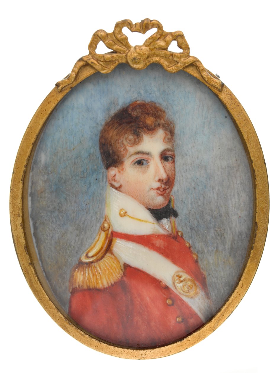 Løjtnant Peter Benjamin Mosse, 80. Fodregiment af Unknown artist