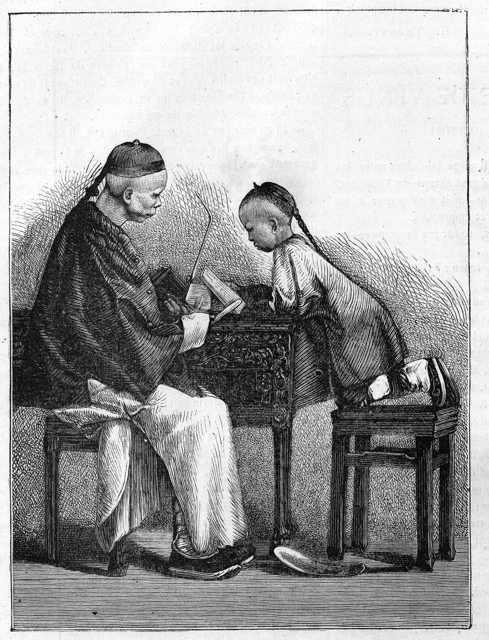 Livet i Kina i det 19. århundrede: Et foredrag af Unknown artist