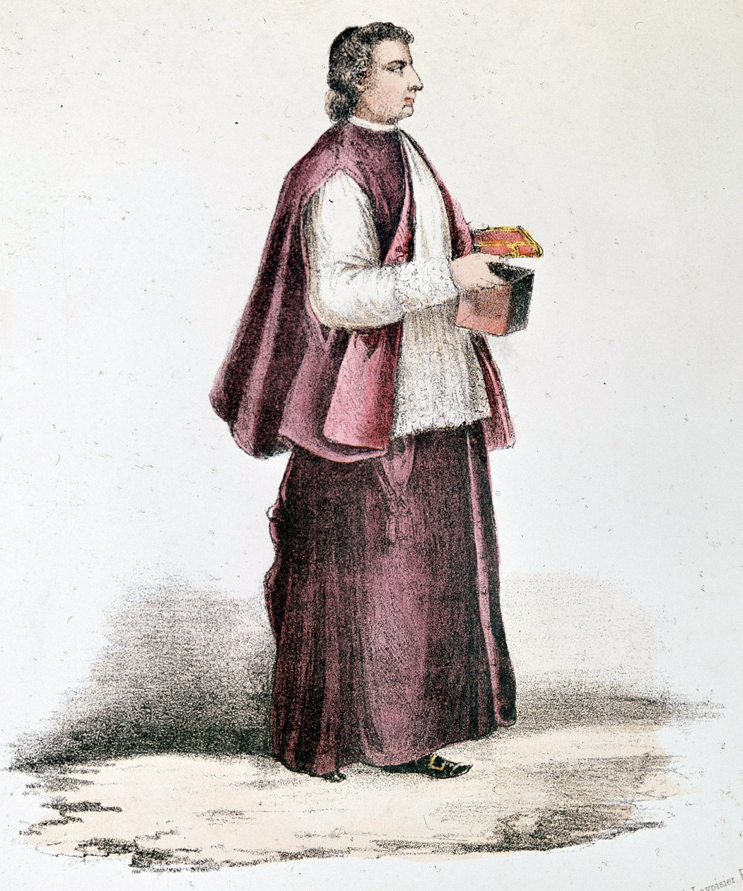 Lille frakkeprælat af Unknown artist
