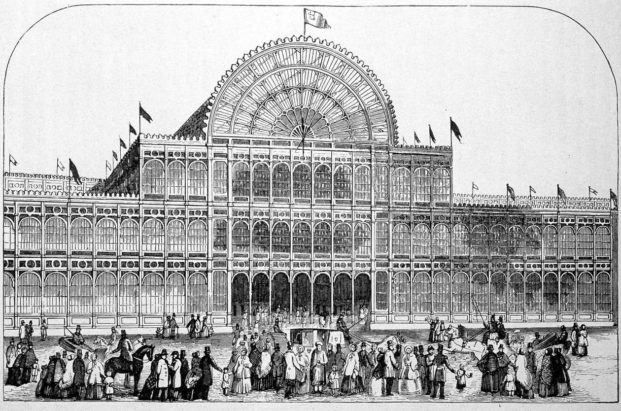 London International Exhibition 1851 (Crystal Palace i Hyde Park) af Unknown artist