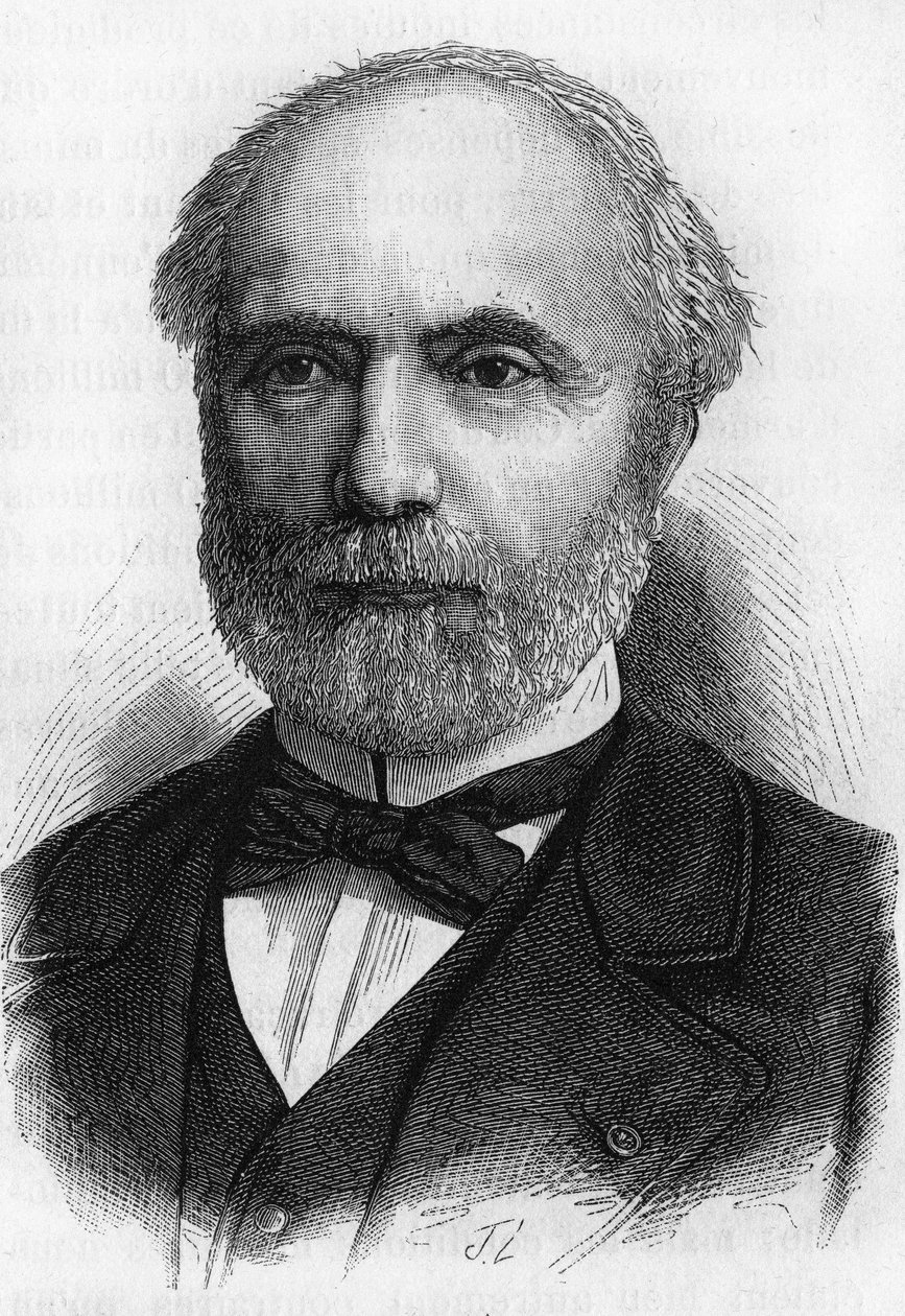 Louis Charles de SAULCES af FREYCINET (1828-1923) fransk politiker af Unknown artist