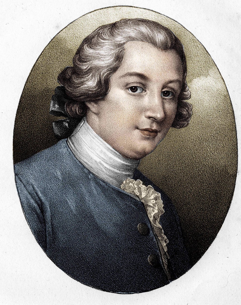 Louis Gresset (1709-1777), fransk forfatter. af Unknown artist