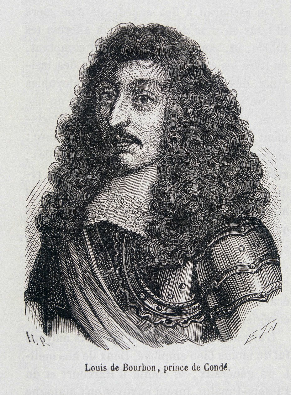Louis II af Bourbon, Prince of Conde (Bourbon-Conde), kendt som Le Grand Conde (1621-1686). af Unknown artist