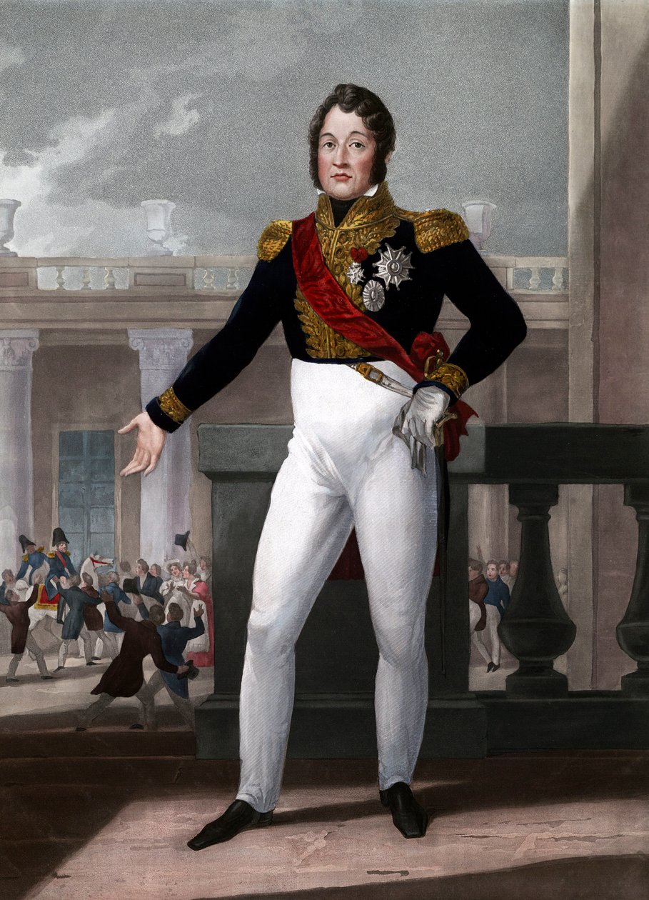 Louis Philippe, franskmændenes konge - Portræt af Louis Philippe d