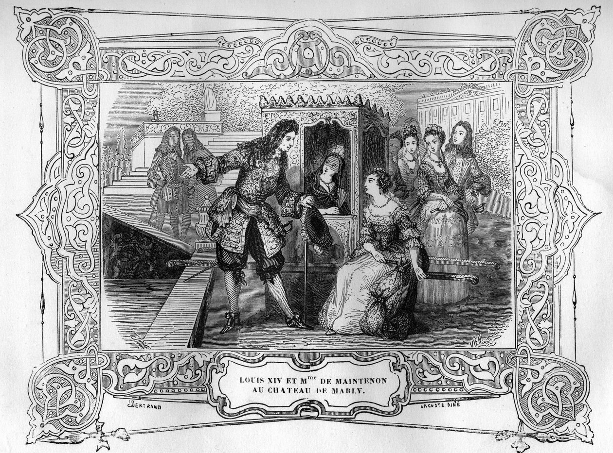 Louis XIV og Francoise d
