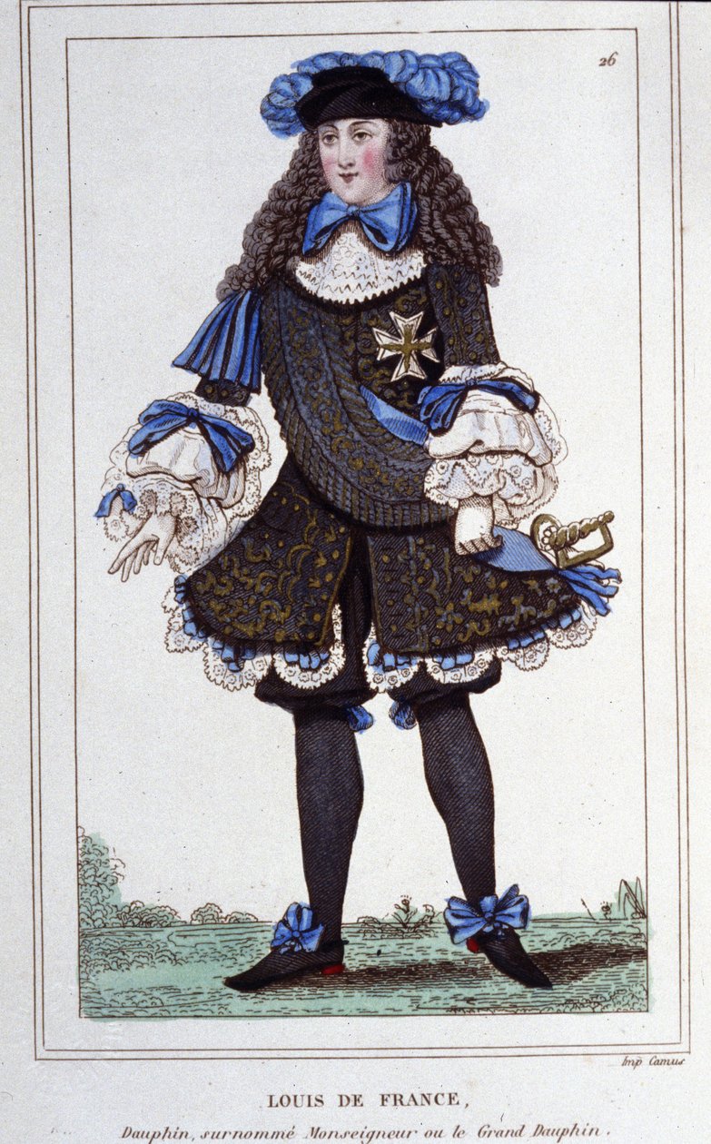 Louis de France kaldte Monseigneur Dauphinen, derefter Grand Dauphin (1661 til 1711). af Unknown artist