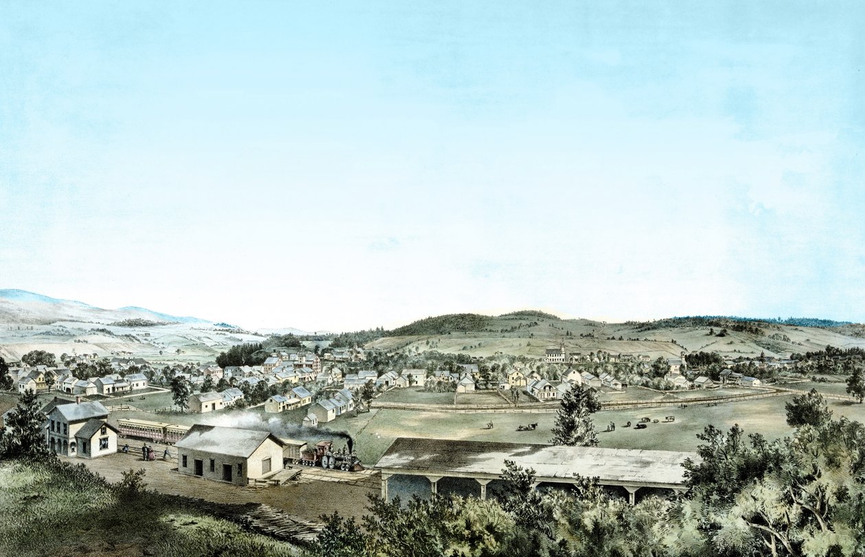 Ludlow, Vermont af Unknown Artist